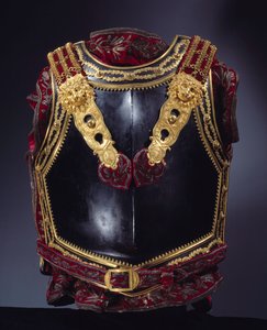 Rüstungsbrust für Kaiser Napoleon I. (1769-1821) entworfen 1807 für die Schlacht von Tilsit von Unknown artist