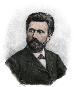 August Bebel (1840-1913), deutscher marxistischer Politiker und Schriftsteller - Porträt von August Bebel (1840-1913), deutscher Politiker