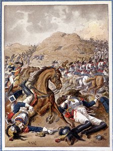 Schlacht von Moskowa (auch Schlacht von Borodino), 7. September 1812. von Unknown Artist