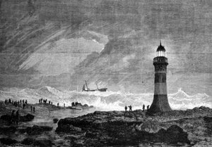 Kap der Guten Hoffnung, Leuchtturm in der Tafelbucht von Unknown artist
