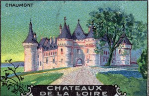 Schlösser der Loire: Chaumont-sur-Loire, Loir-et-Cher, Centre, Frankreich, Anfang 20. Jahrhundert