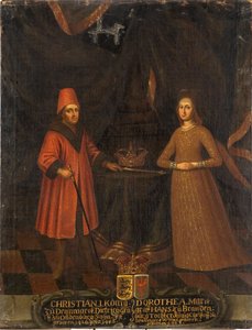 König Christian I. von Dänemark und Königin Dorothea