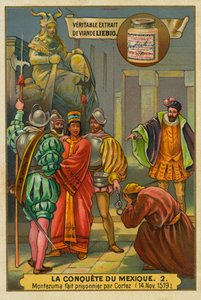 Eroberung Mexikos: Cortes verhaftet König Montezuma II