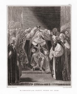 Krönung von König Georg III. von Großbritannien von Unknown artist