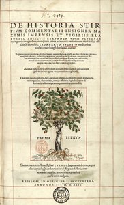 Titelseite „De Historia Stirpium commentarii badges,...“ von Leonhart Fuchs von Unknown artist