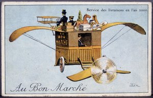Lieferservice im Jahr 2000 von Unknown artist
