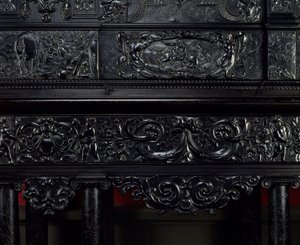 Horatius Cocles verteidigt die Sublicius-Brücke in Rom gegen den Angriff der Etrusker von Porsenna (Detail)