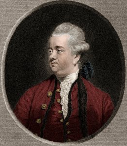 Edward Gibbon 1737-1794 - Stich - 19. Jahrhundert von Unknown artist