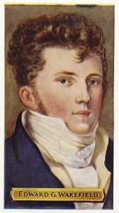 Edward Gibbon Wakefield - Englischer Diplomat