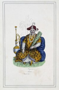 Kaiser von Japan - in „Die verschiedenen Völker der Erde“ von Pater Paul Jonhanneaud, Librairie des Bons livres