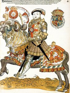 Englischer König Heinrich VIII. zu Pferd, Künstler unbekannt, Rijksmuseum, Amsterdam von Unknown artist