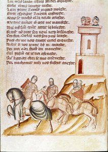 Einzug nach Spanien (Miniatur) von Unknown artist