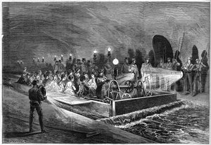 Ausflug in die Pariser Kanalisation im Jahr 1872