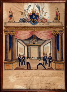 Fechten: Patent von Cont pointe vom April 1826.
