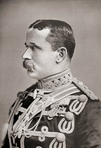 Feldmarschall John Denton Pinkstone French, aus dem Buch Südafrika und der Burenkrieg von Louis Creswicke, veröffentlicht 1900 von Unknown