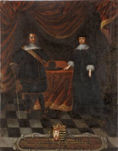 Frederic III von Holstein-Gottorp und Marie Elisabeth von Sachsen von Unknown artist