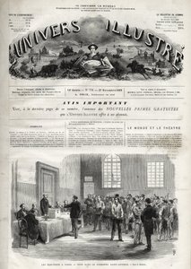Französische Parlamentswahl von Unknown artist