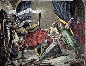 Friedrich Barbarossa in Susa - Kaiser Friedrich Barbarossa (Friedrich I. von Hohenstaufen) von Unknown artist