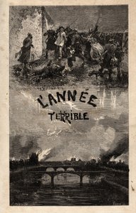 Frontispiz von „Das schreckliche Jahr“ von Victor Hugo - 1874