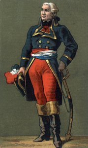 General Dumouriez. Charles Francois du Perier, genannt du Perier du Mourier dann Dumouriez, französischer General (1739-1823)