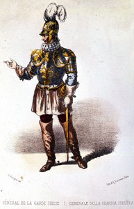 General der Schweizer Garde, um 1860