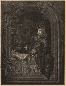 Gerard Dou oder Gerrit Dou oder Dow (1613-1675) niederländischer Maler des Goldenen Zeitalters von Unknown artist