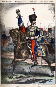 Leitfaden der französischen Armee (Gravur des 19. Jahrhunderts) von Unknown artist