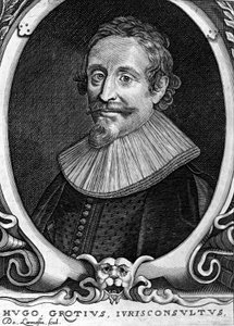 Hugo Grotius (1583-1645) (Huig de Groot), niederländischer Jurist und Diplomat.