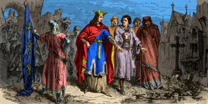 1186 befahl Philippe Auguste (1165-1223) die Straßen von Paris zu pflastern