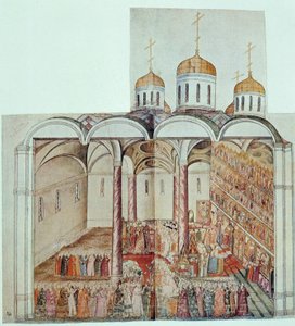 Einführung von Michael III., Zar von Russland von Unknown artist