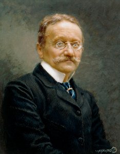 Italien, Mailand, Porträt des italienischen Dichters, Komponisten und Librettisten Arrigo Boito (1842 - 1918)