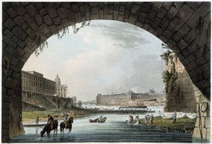 La Monnaie, 4 Nationen in Paris gesehen von J.C.Mats, veröffentlicht von W.Miller in London-1806 von Unknown artist