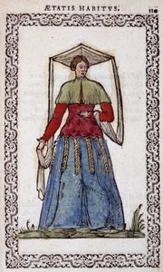 Die Nictorienne - in „Habits et effigies“ von Jean Sulperius von Unknown artist