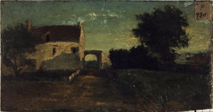 La porte de Clamart (?), circa 1850, zwischen 1845 und 1855 von Unknown artist