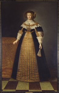 Porträt von Erzherzogin Cecilia Renata von Österreich von Unknown artist