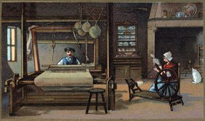 Chromolithographie aus dem späten 19. Jahrhundert. von Unknown artist