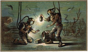 Chromolithographie aus dem späten 19. Jahrhundert