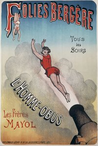 Magazine (Musikhalle) - Folies-Bergère. Jeden Abend der Mann-Muschel von Unknown artist