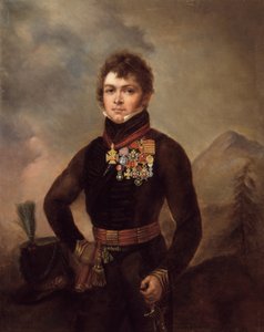 Major Sir John Scott Lillie, 7. Cacadores, Portugiesische Armee, um 1820 von Unknown