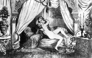 Marinette - in „Histoire de ma vie“ von Casanova. Brüssel 1872.