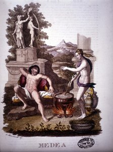 Medea - im „Dizionario mitologico“