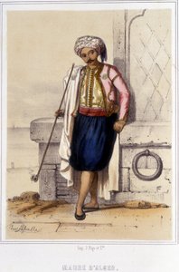 Maure von Algier in der zweiten Hälfte des 19. Jahrhunderts von Unknown artist