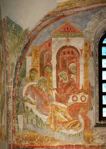 Wandmalereien in der Kirche des Benediktinerklosters Lambach, Oberösterreich von Unknown artist