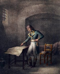 Napoleon I. Bonaparte am Fort von Antibes am 10. August
