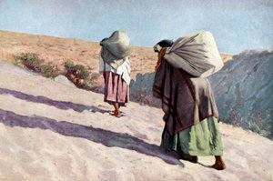 Indianische Frauen vom Hopi-Stamm, Arizona von Unknown artist