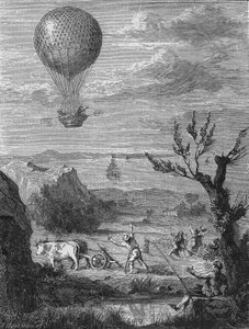 Nicolas Blanchard und Dr. Jefferies verließen die Küste von Dover am 7. Januar