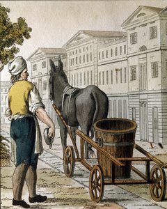 Altes Handwerk: der Milchmann