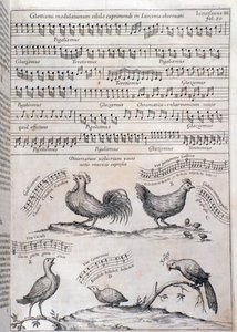 Seite aus Musurgia (1650) von Unknown artist