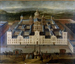 Palast von Escorial in Spanien von Unknown artist