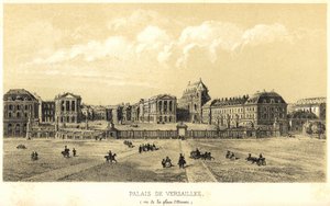 Schloss Versailles vom Place d